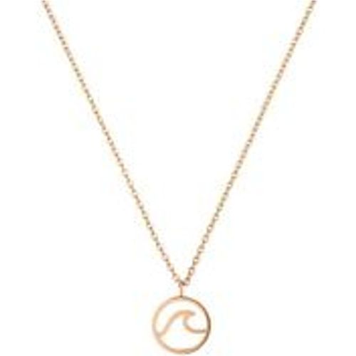 Halskette "Wave Necklace" Edelstahl (Farbe: rosegold) - Paul Valentine - Modalova
