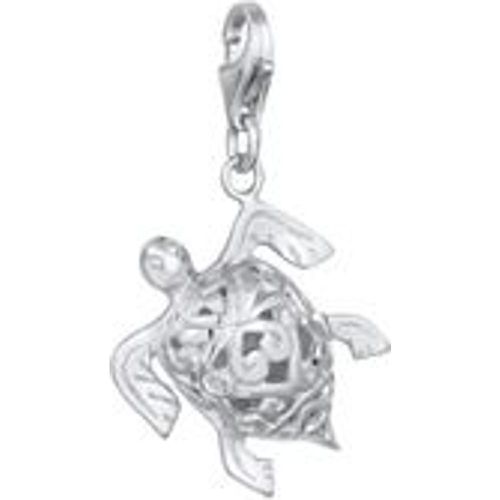 Charm Schildkröte Meer Strand Ornament 925 Silber (Farbe: Silber) - NENALINA - Modalova