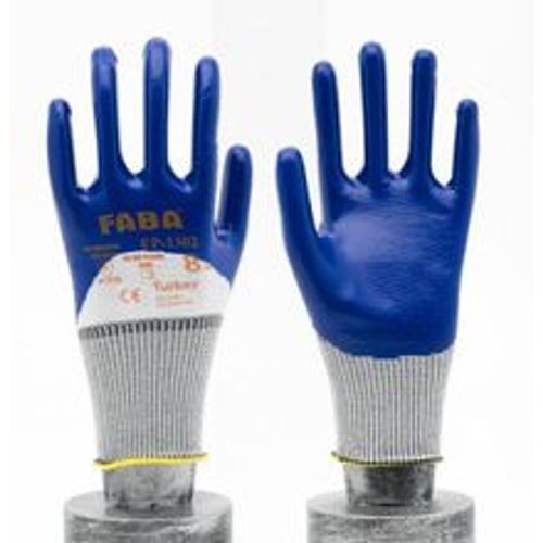 Faba EP-1302 Nitrilbeschichtete Handschuhe 3 / 4 Beschichtung Poleyester Strickhandschuhe Arbeitshandschuhe Sicherheits-Handschuhe EN388 8/M 9 Paar - Fashion24 DE - Modalova