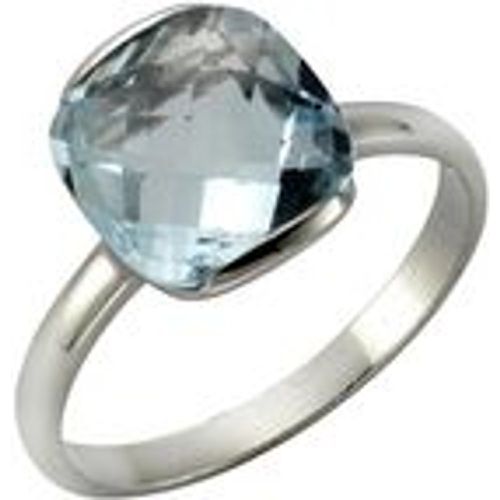 Zeeme Gemstones Ring 925/- Sterling Silber Blautopas beh. blau Rhodiniert (Größe: 052 (16,6)) - Fashion24 DE - Modalova