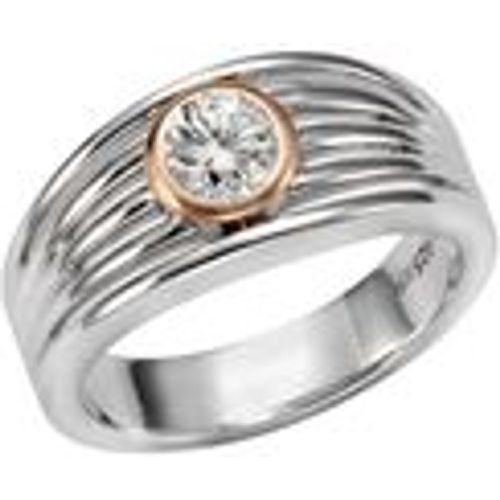 F Ring 925/- Sterling Silber Zirkonia weiß Glänzend (Größe: 058 (18,5)) - Fashion24 DE - Modalova
