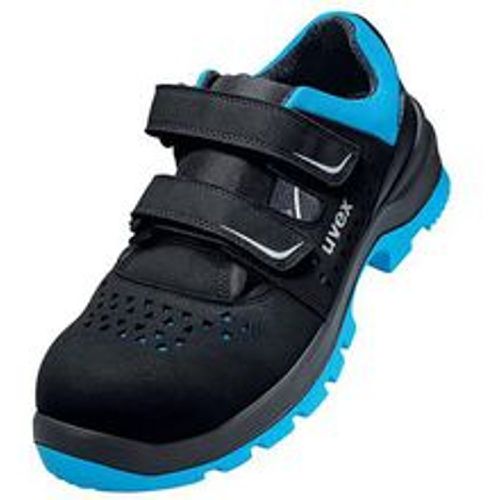 Xenova® Sandalen S1 schwarz, blau Weite 11 Gr. 47 - Schwarz - Uvex - Modalova