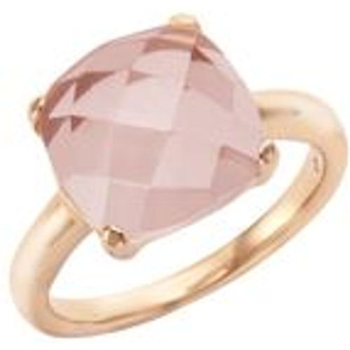 Ring 925 Silber rosé vergoldet mit Rosenquarz - JAMELLI - Modalova