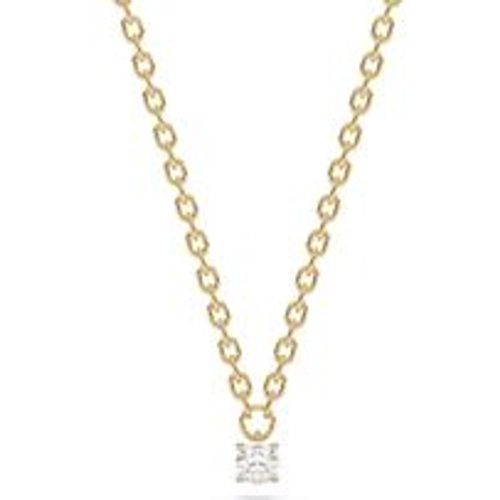 Diam Addict Halskette 585 Gelbgold mit einem im Labor gezüchteten Diamanten - Fashion24 DE - Modalova