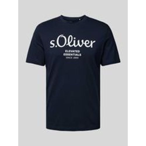 T-Shirt mit Label-Print - s.Oliver RED LABEL - Modalova