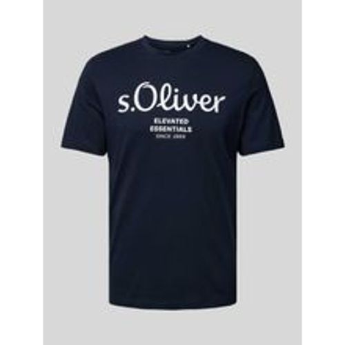 T-Shirt mit Label-Print - s.Oliver RED LABEL - Modalova