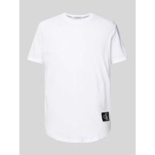 T-Shirt mit Label-Patch - Calvin Klein - Modalova