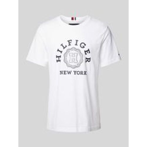 T-Shirt mit Label-Print Modell 'HILFIGER COIN' - Tommy Hilfiger - Modalova