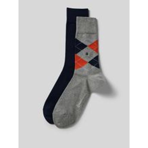 Socken mit elastischem Rippenbündchen im 2er-Pack Modell - Burlington - Modalova
