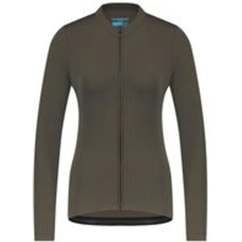 Woman's KAEDE Thermal Long Sleeve Jersey, Moss Green - Shimano - Modalova