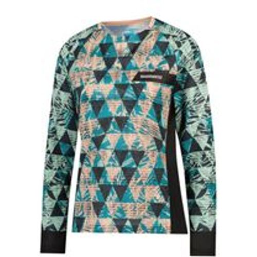 Woman's SAIKO Long Sleeve Jersey, Black/Green - Shimano - Modalova