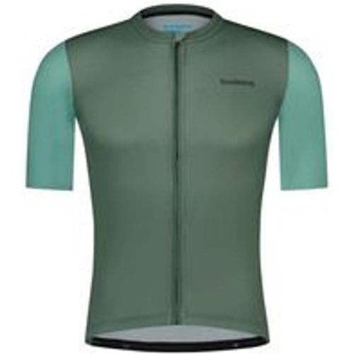 ARIA Short Sleeve Jersey, Restore Green - Shimano - Modalova