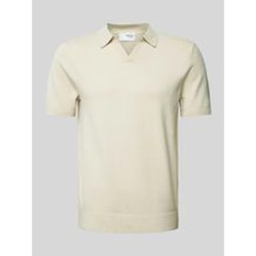Slim Fit Poloshirt mit V-Ausschnitt Modell 'TELLER' - Selected Homme - Modalova