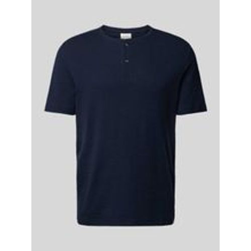 T-Shirt mit Strukturmuster - s.Oliver RED LABEL - Modalova