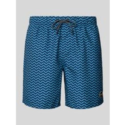 Badehose mit Label-Badge Modell 'High Tide' - Shiwi - Modalova