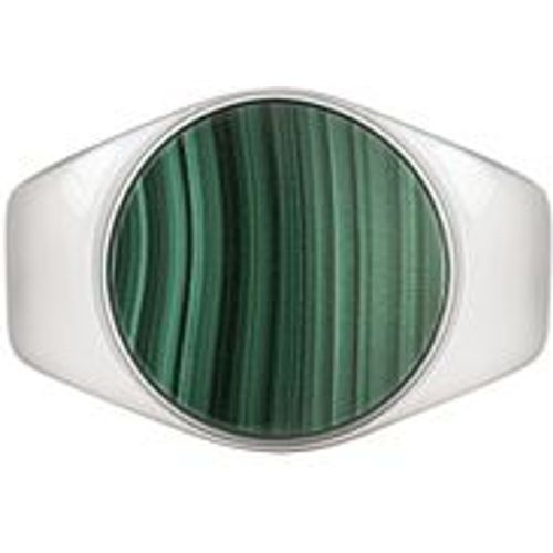 Ring 925/- Sterling Silber Malachit grün Glänzend 2,50ct (Größe: 064 (20,4)) - CAI - Modalova
