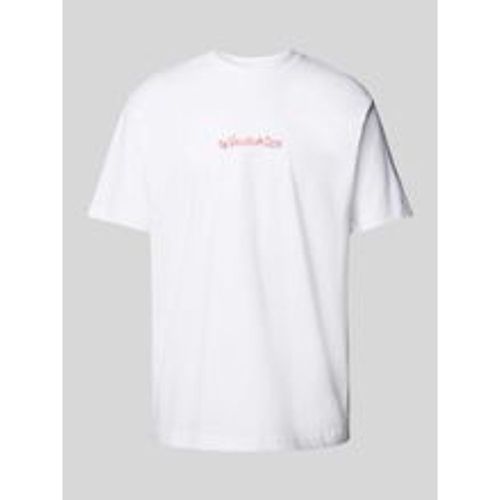 T-Shirt mit Label-Stitching - Fashion24 DE - Modalova