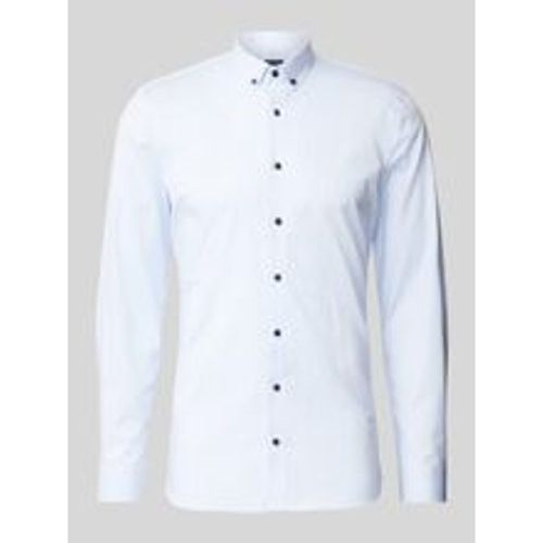 Super Slim Fit Business-Hemd mit Button-Down-Kragen - Olymp - Modalova