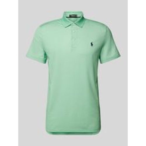 Tailored Fit Poloshirt mit Label-Stitching - Polo Ralph Lauren - Modalova