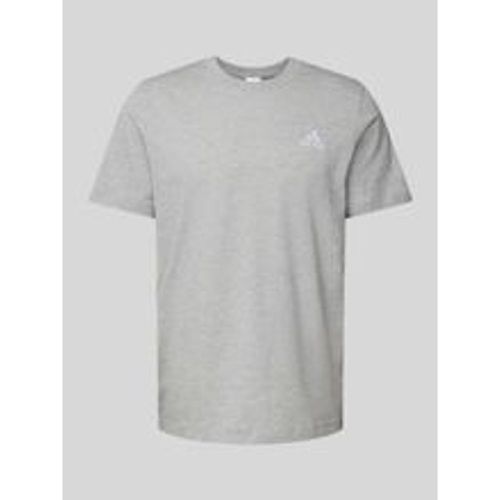 T-Shirt mit Label-Stitching - adidas Sportswear - Modalova