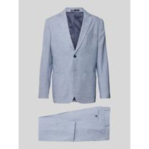 Regular Fit Anzug aus Leinen-Baumwoll-Mix Modell 'ANTON' - Selected Homme - Modalova