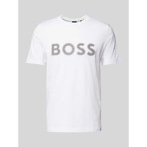 T-Shirt mit Label-Print - BOSS Green - Modalova