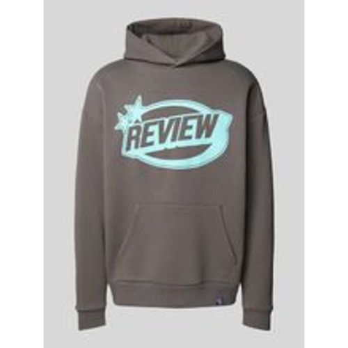 Hoodie mit Label-Print - Review - Modalova