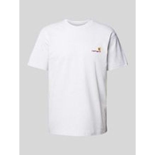 T-Shirt mit Label-Stitching Modell 'American' - Carhartt - Modalova