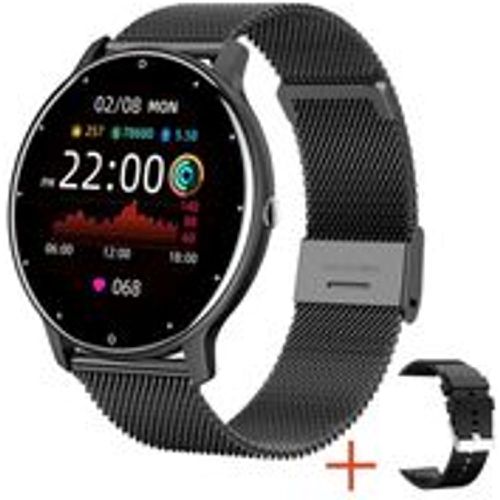 TPFNet Smart Watch / Fitness Tracker IP67 - Milanaise Armband + Silikon Armband - Android & IOS - Blau - Fashion24 DE - Modalova