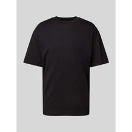 T-Shirt mit geripptem Rundhalsausschnitt Modell 'BRADLEY' - jack & jones - Modalova