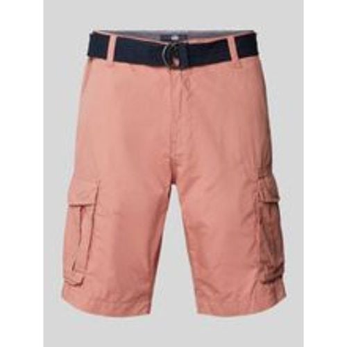 Regular Fit Cargoshorts mit Gürtel - Petrol - Modalova