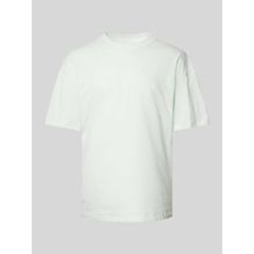 T-Shirt mit geripptem Rundhalsausschnitt Modell 'BRADLEY' - jack & jones - Modalova