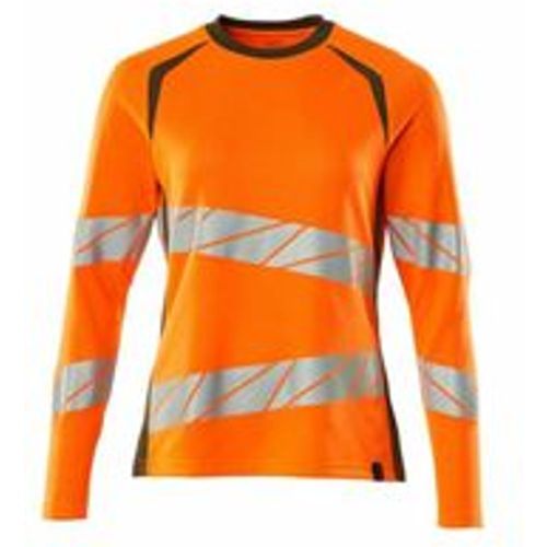 Damen-T-Shirt 19091-771-1433 Gr. 4XL hi-vis orange/moosgrün - Mascot - Modalova