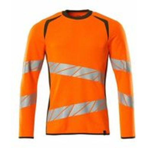 T-Shirt 19084-781-1433 Gr. l hi-vis orange/moosgrün - Mascot - Modalova