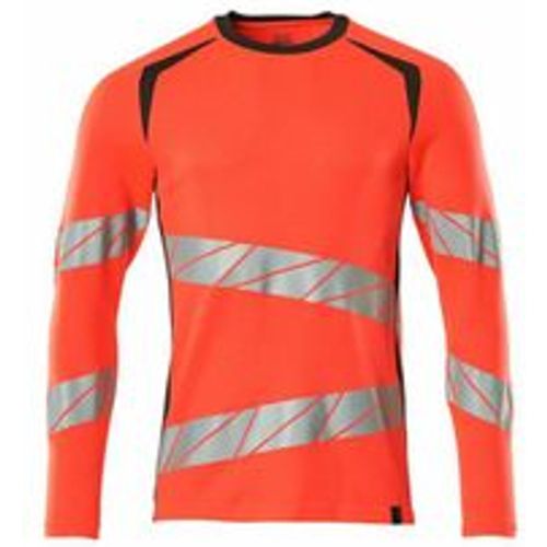 T-Shirt, langarm 19081-771-22218 Gr. 5XL hi-vis rot/dunkelanthrazit - Mascot - Modalova