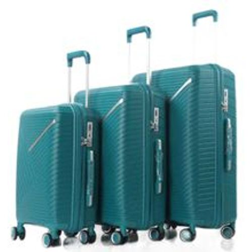 Reisekoffer Koffer 3 tlg Set Trolley Kofferset Handgepäck Polypropylen Gepäck - Fashion24 DE - Modalova