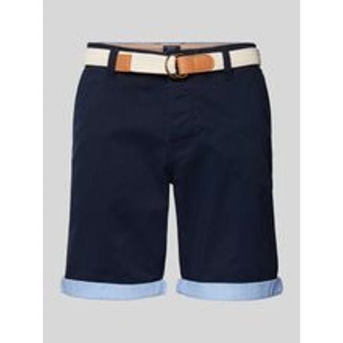 Slim Fit Bermudas mit Gürtel - McNeal - Modalova