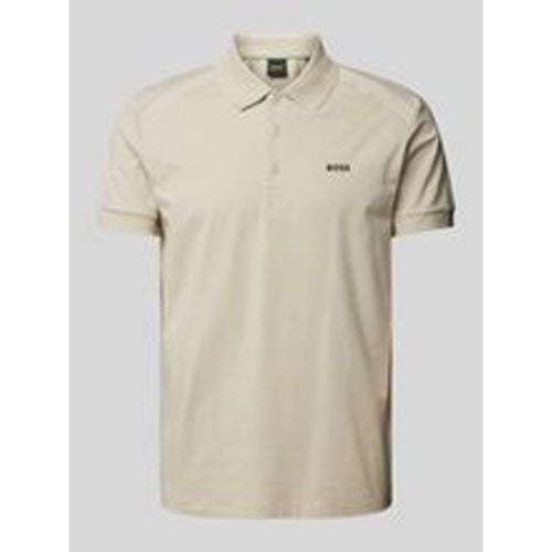 Poloshirt mit Label-Print Modell 'Paddy' - BOSS Green - Modalova