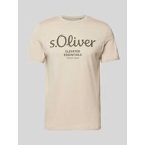 T-Shirt mit Rundhalsausschnitt - s.Oliver RED LABEL - Modalova