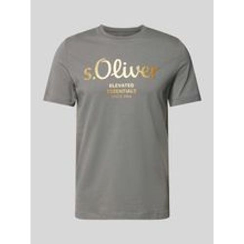 T-Shirt mit Rundhalsausschnitt - s.Oliver RED LABEL - Modalova