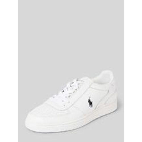 Ledersneaker mit Label-Stitching - Polo Ralph Lauren - Modalova