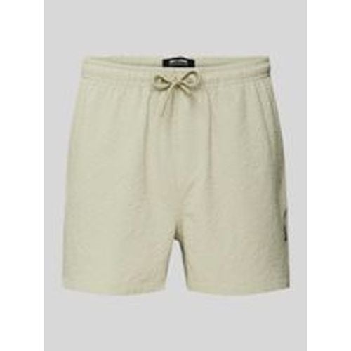 Regular Fit Badehose mit Strukturmuster Modell 'TED LIFE' - Only & Sons - Modalova