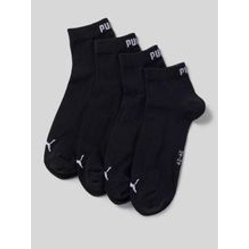 Socken mit Label-Schriftzug im 4er-Pack - Puma - Modalova