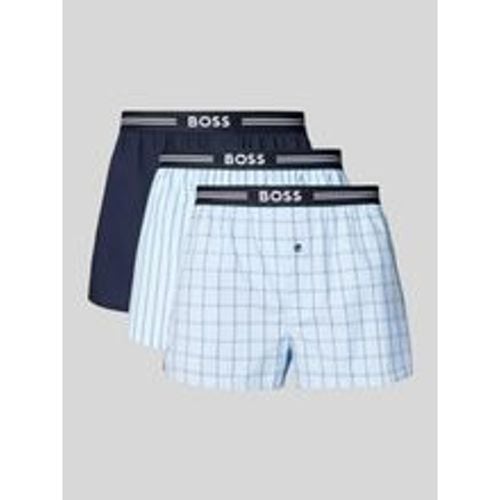 Boxershorts mit elastischem Label-Bund im 3er-Pack - Boss - Modalova