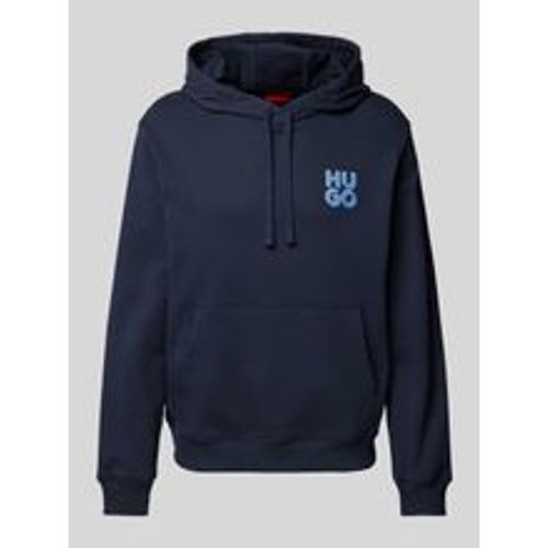 Hoodie mit Label-Print Modell 'Dimonihood' - HUGO - Modalova