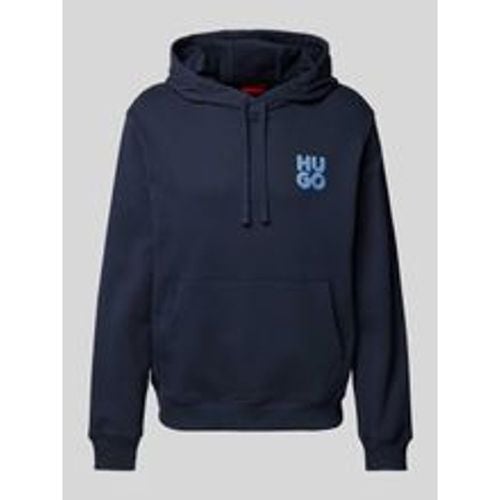 Hoodie mit Label-Print Modell 'Dimonihood' - HUGO - Modalova