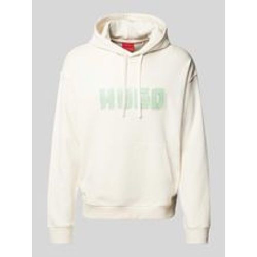 Hoodie mit Label-Print Modell 'Diqerio' - HUGO - Modalova