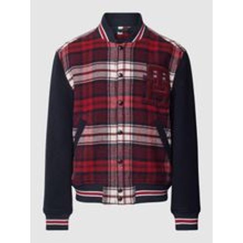 Bomberjacke mit Tartan-Karo - Tommy Hilfiger - Modalova