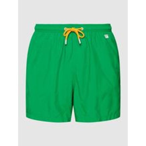 Badehose mit Label-Patch - Mc2 Saint Barth - Modalova