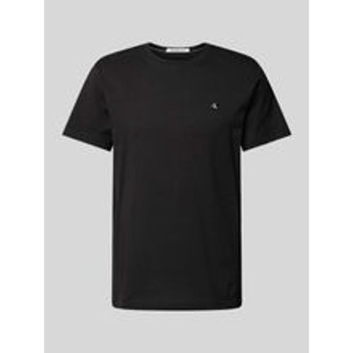 T-Shirt mit Label-Badge - Calvin Klein - Modalova